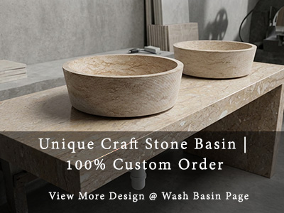 Thai stone wash basin natural stone Thailand I AM STONE